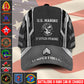 US Military – Marine Battalion All Over Print Cap