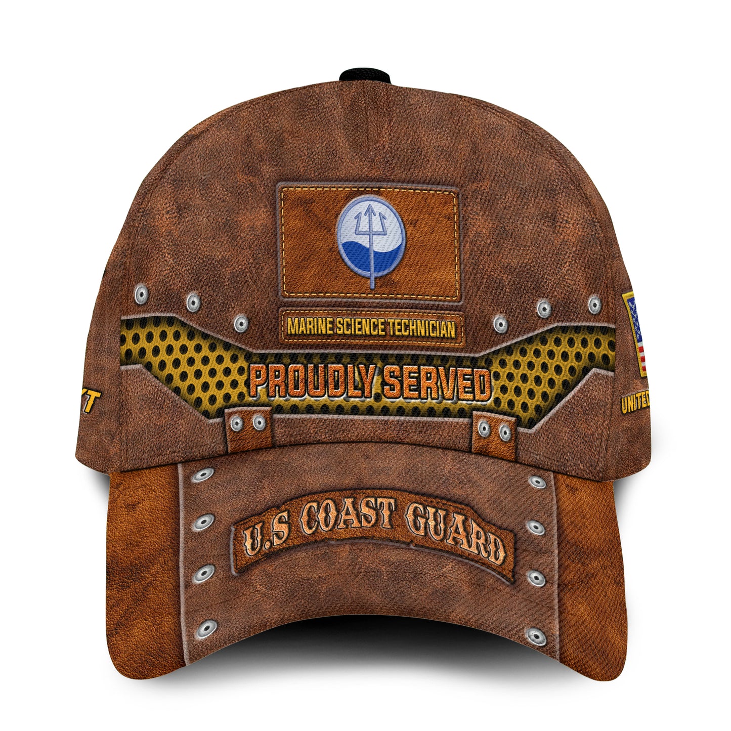 US Military – Coast Guard Rating All Over Print Cap