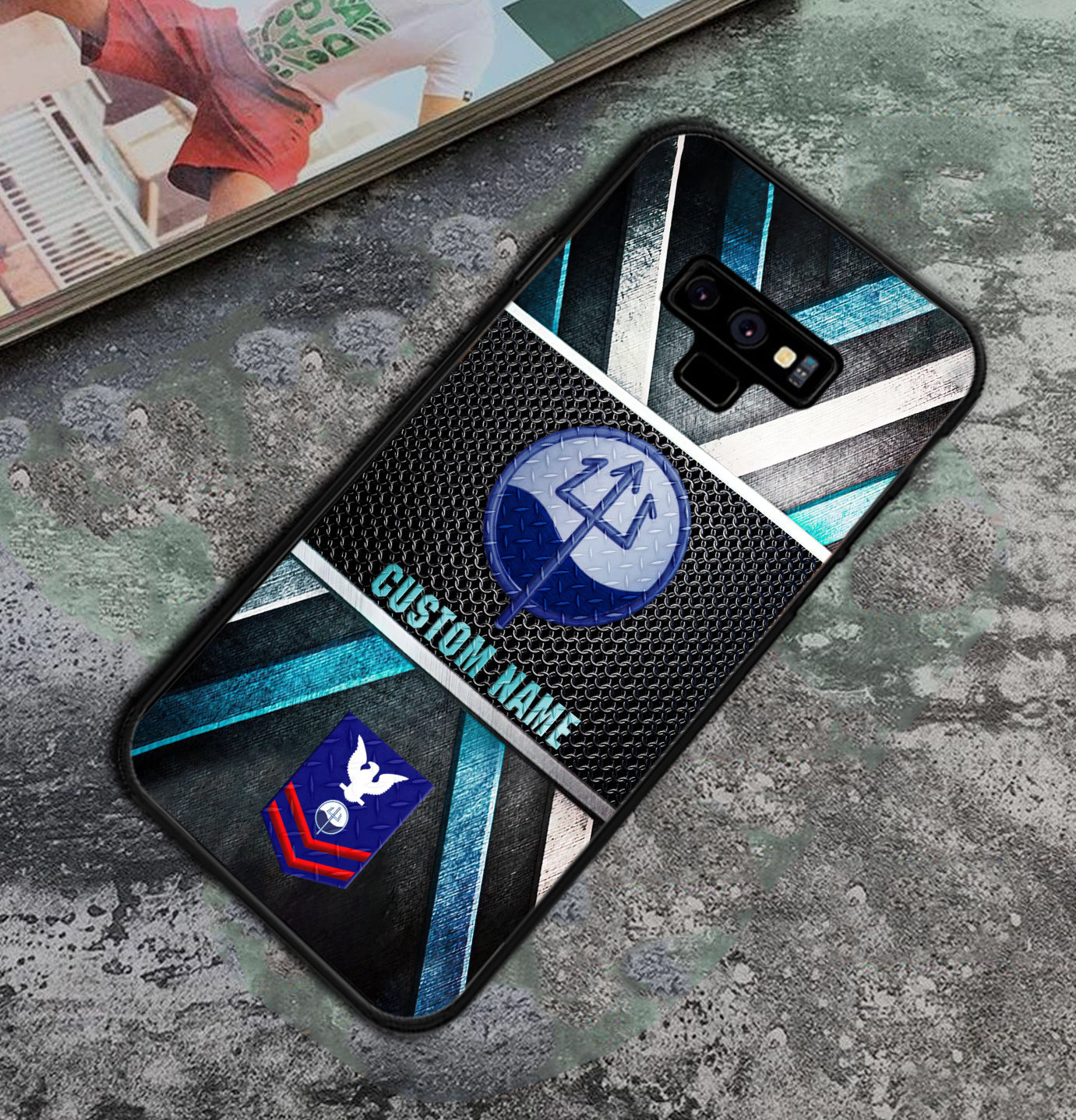 Personalized US Military - Coast Guard Rating Phone Case Printed