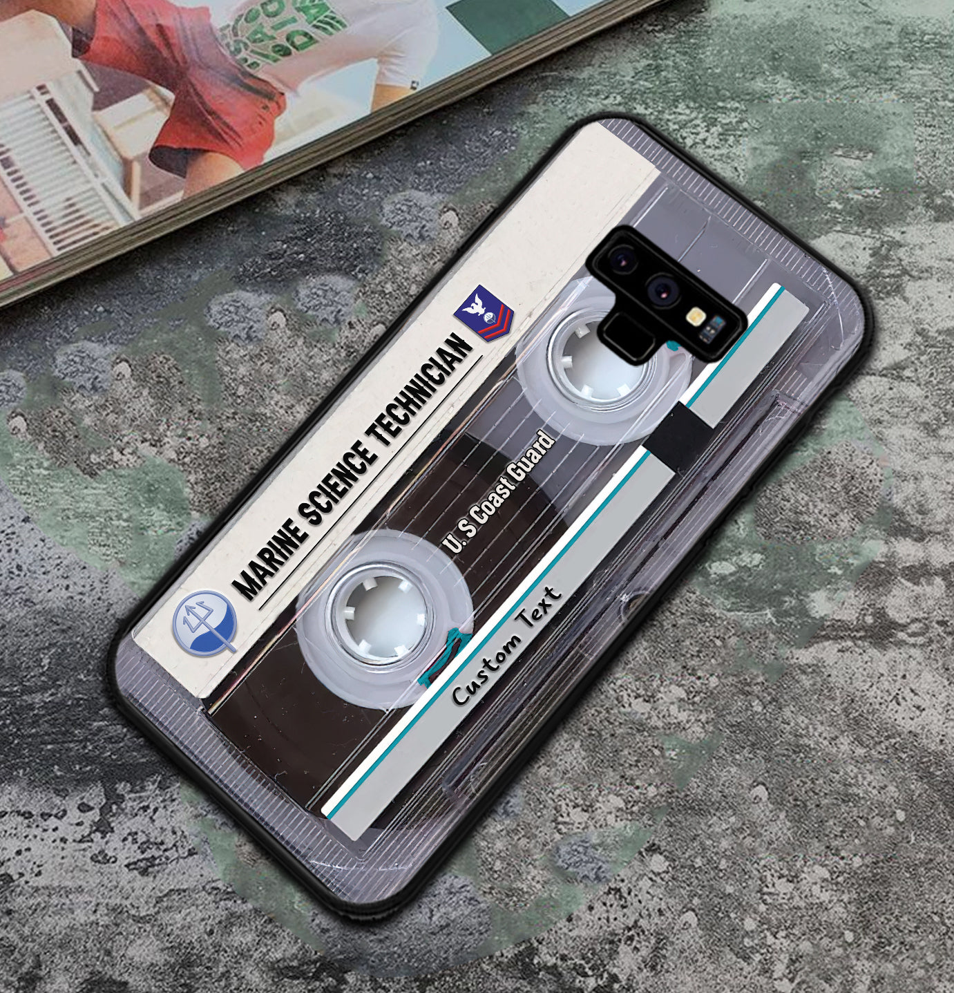 Personalized US Military - Coast Guard Rating Phone Case Printed