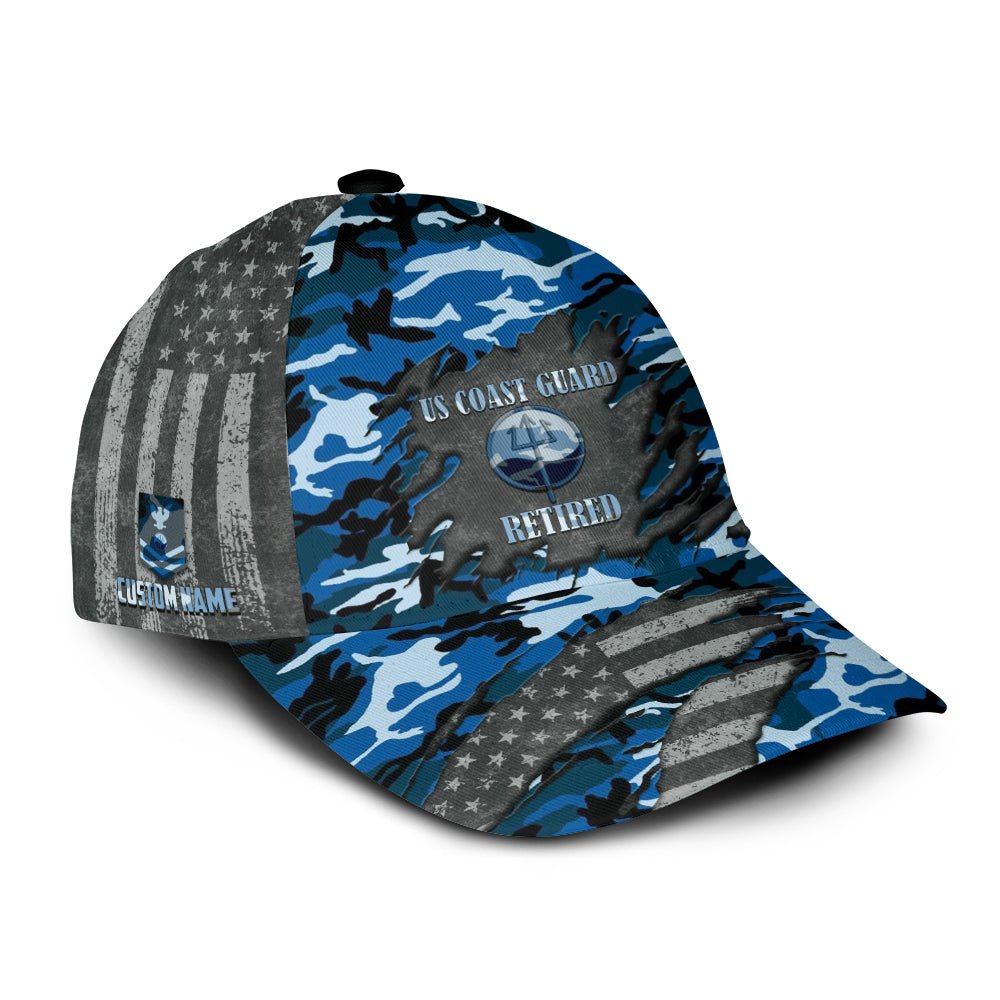 US Military – Coast Guard Rating All Over Print Cap