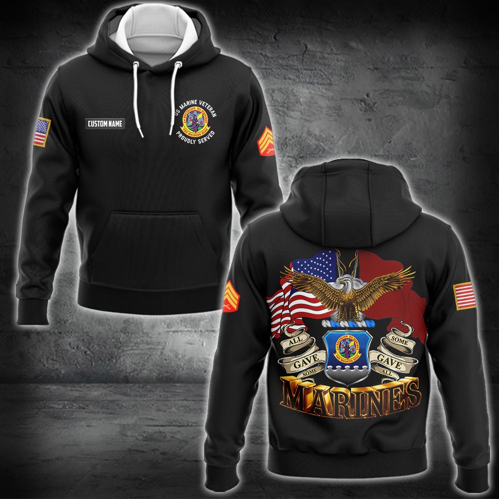 US Military – Marine Battalion All Over Print Bomber Jacket