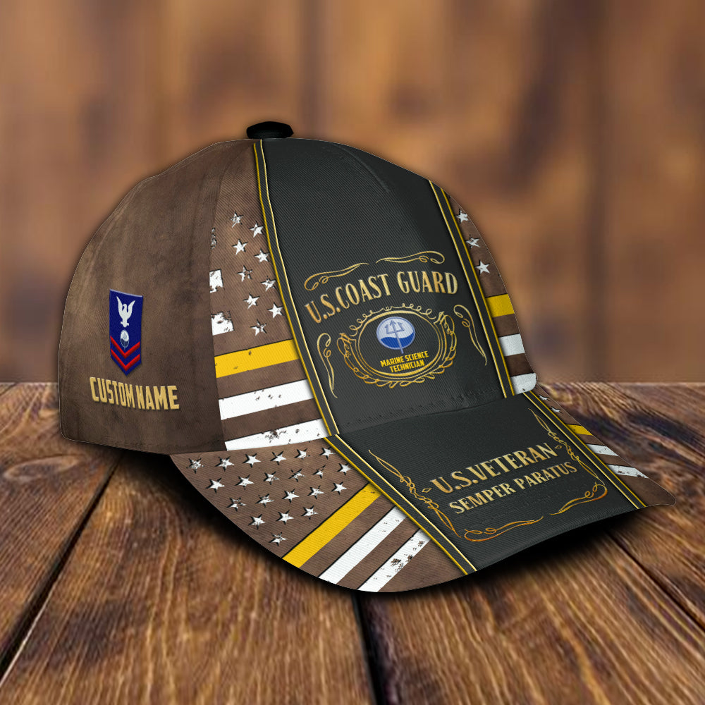 US Military – Coast Guard Rating All Over Print Cap