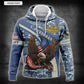 US Military – Navy Badge All Over Print Hoodie