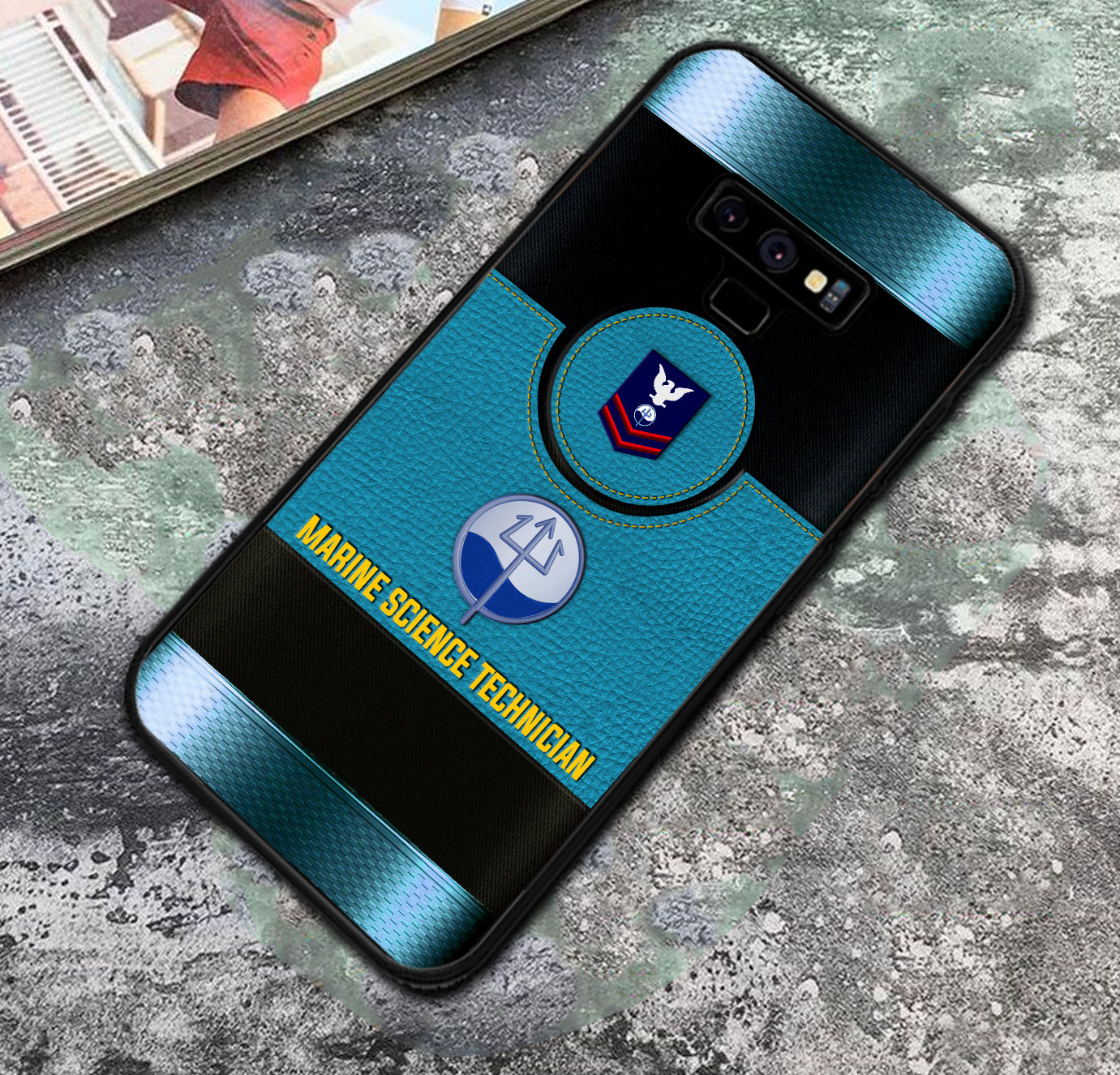 Personalized US Military - Coast Guard Rating Phone Case Printed