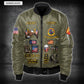 US Military – Marine Battalion All Over Print Bomber Jacket