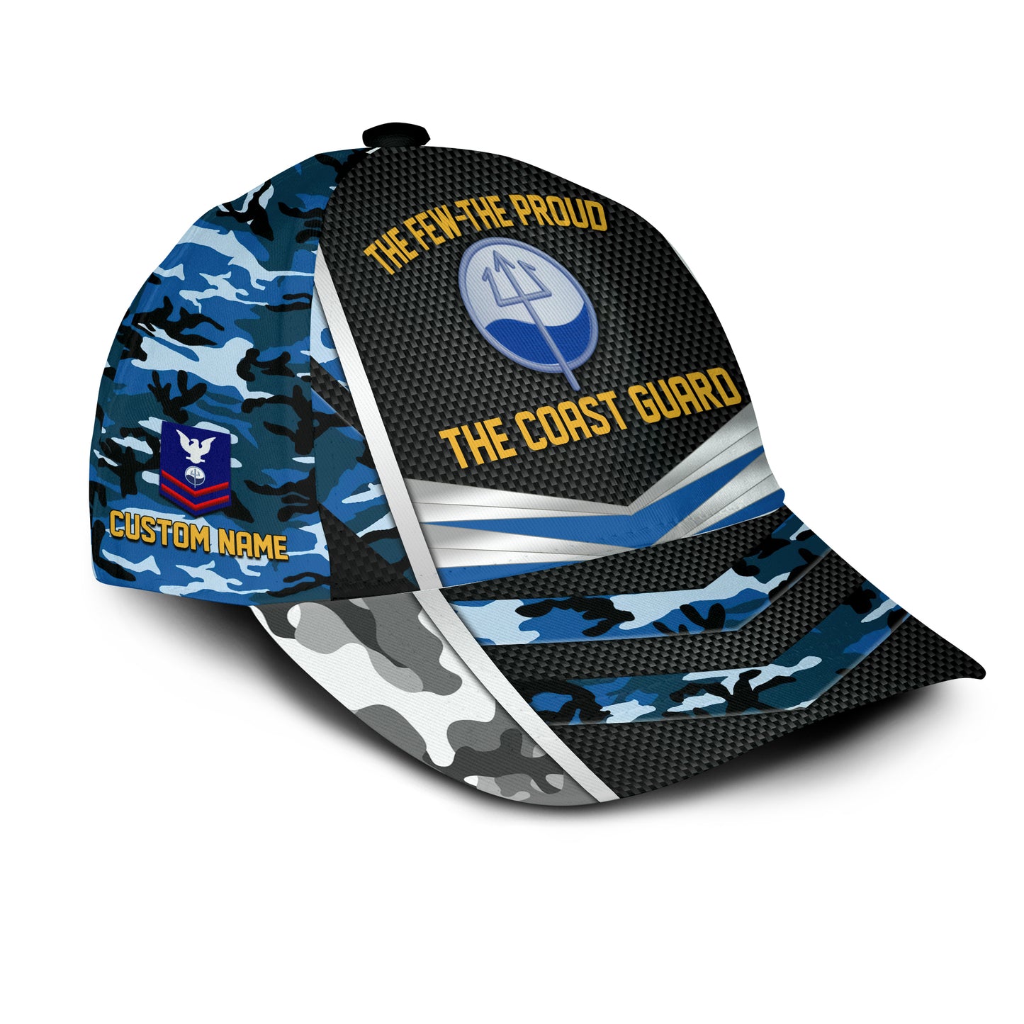 US Military – Coast Guard Rating All Over Print Cap