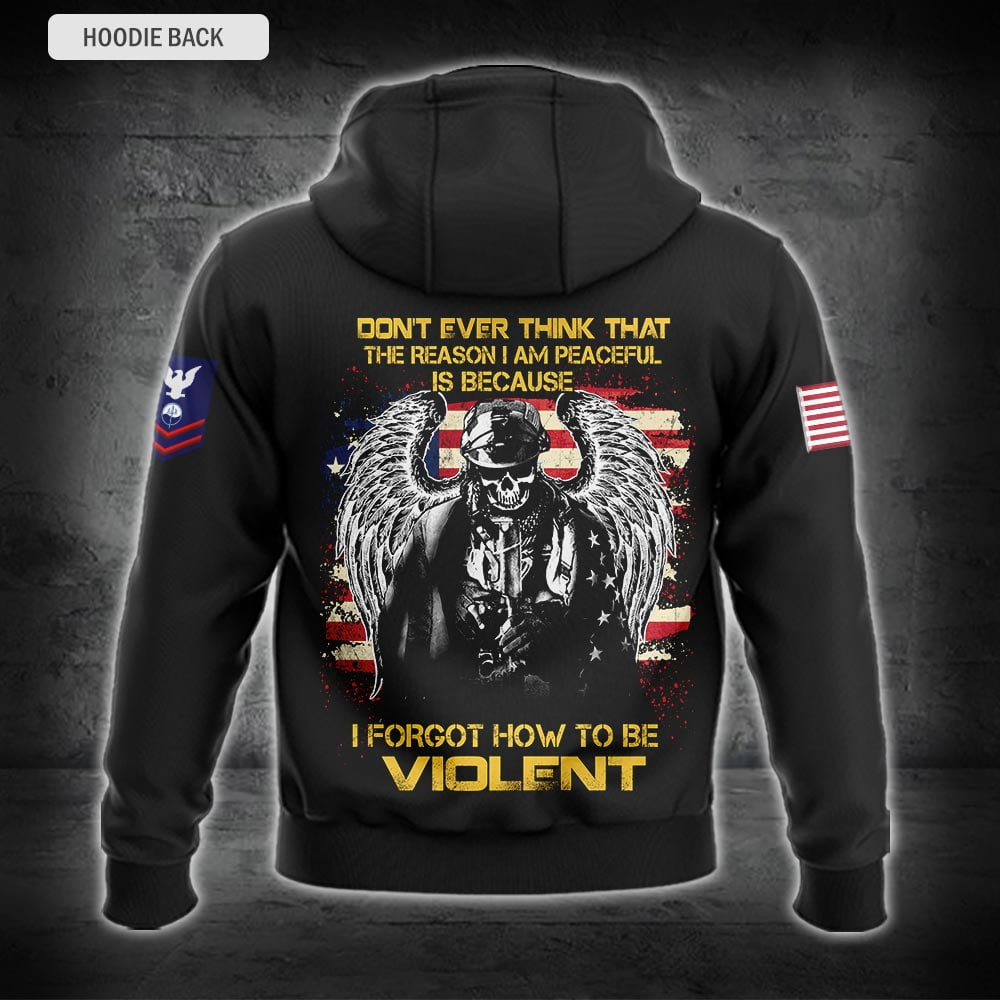 US Military – Coast Guard Rating All Over Print Hoodie