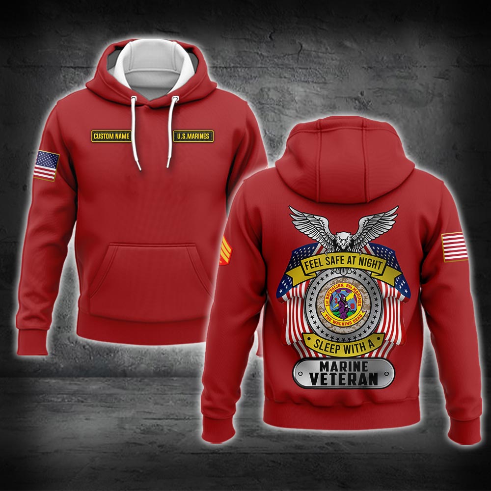US Military – Marine Battalion All Over Print Bomber Jacket