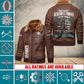 US Military - Coast Guard Rating - Leather Jacket For Veterans