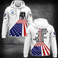 US Military – Coast Guard Rating All Over Print Bomber Jacket