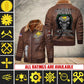 US Military - Coast Guard Rating - Leather Jacket For Veterans