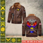 US Military - Coast Guard Rating - Leather Jacket For Veterans