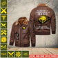 US Military - Coast Guard Rating - Leather Jacket For Veterans