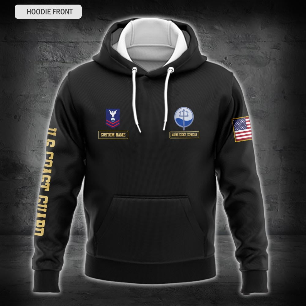 US Military – Coast Guard Rating All Over Print Bomber Jacket