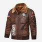 US Military - Coast Guard Rating - Leather Jacket For Veterans