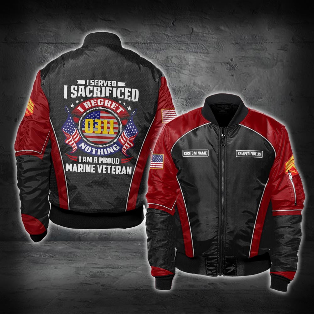 US Military – Marine MOS All Over Print Hoodie