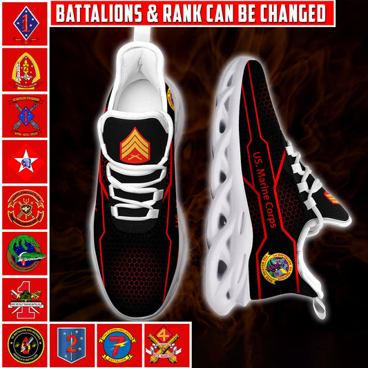 Baskets à imprimé intégral de l'armée américaine - Bataillon des Marines