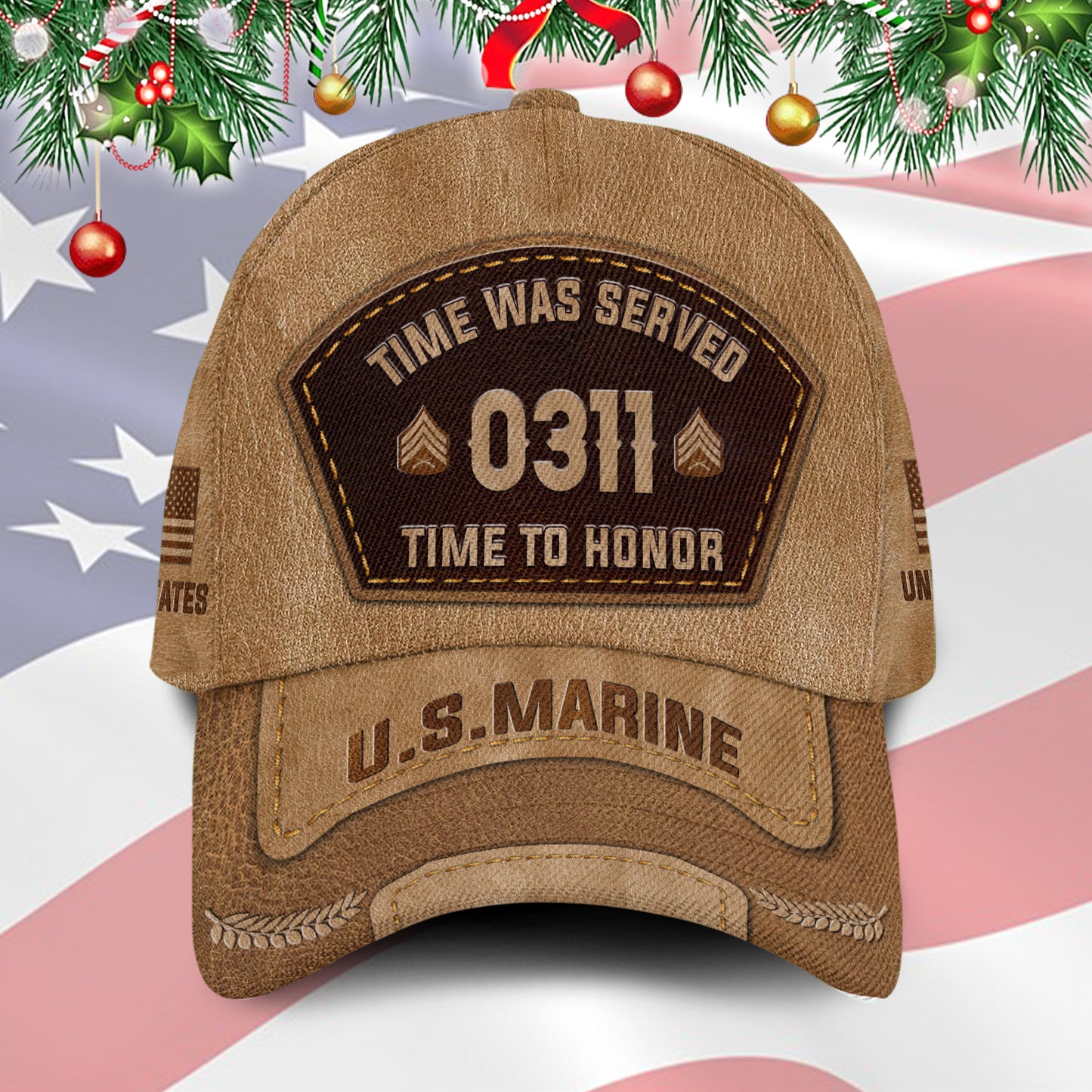 US Military – Marine MOS All Over Print Cap