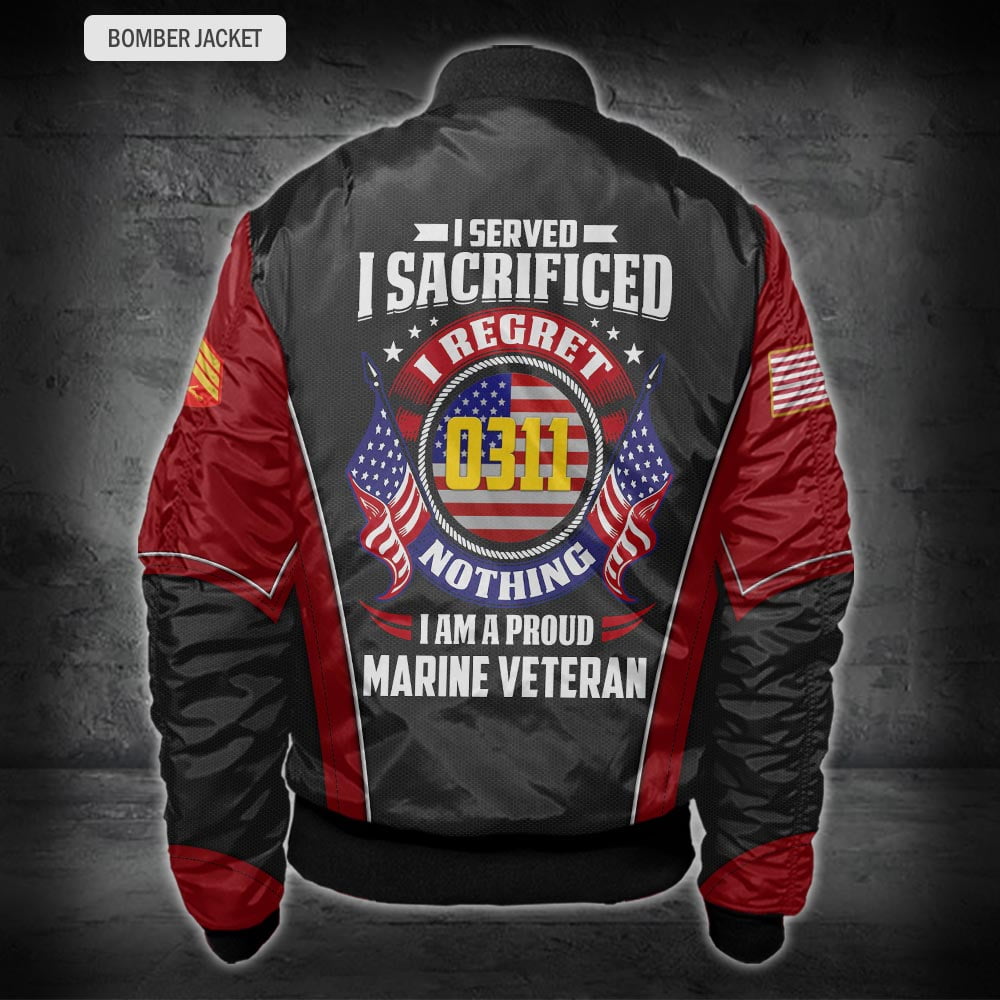 US Military – Marine MOS All Over Print Hoodie