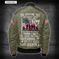 US Military – Marine MOS All Over Print Bomber Jacket