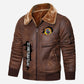 US Military - Marine Battalion - Leather Jacket For Veterans