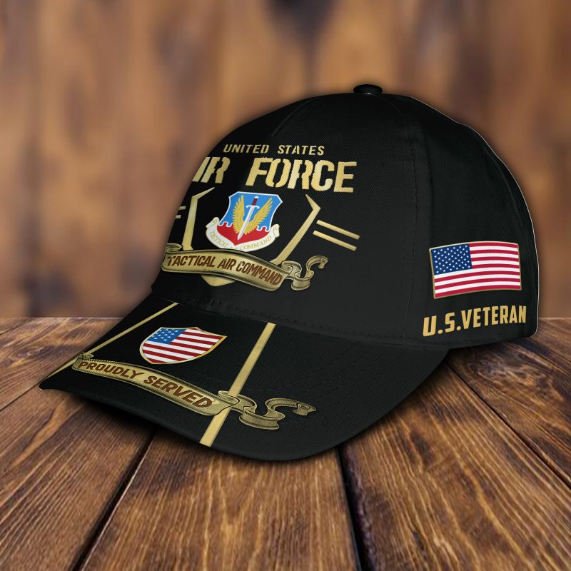 US Military – Air Force Command All Over Print Cap