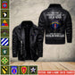 US Military - Army Division - Leather Jacket For Veterans