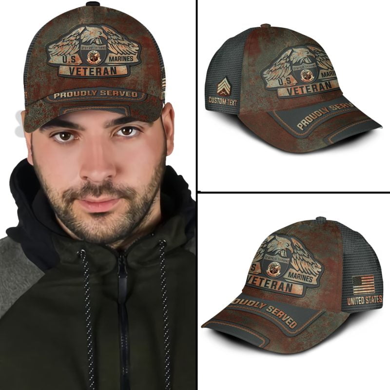US Military – Marine Battalion All Over Print Cap