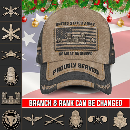 US Military – Army Branch All Over Print Cap