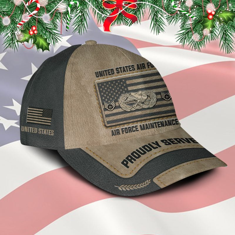 US Military – Air Force Badge All Over Print Cap