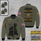 Personalized UK Solider/ Veteran Camo With Name And Rank Bomber Jacket 3D Printed - 1677628802