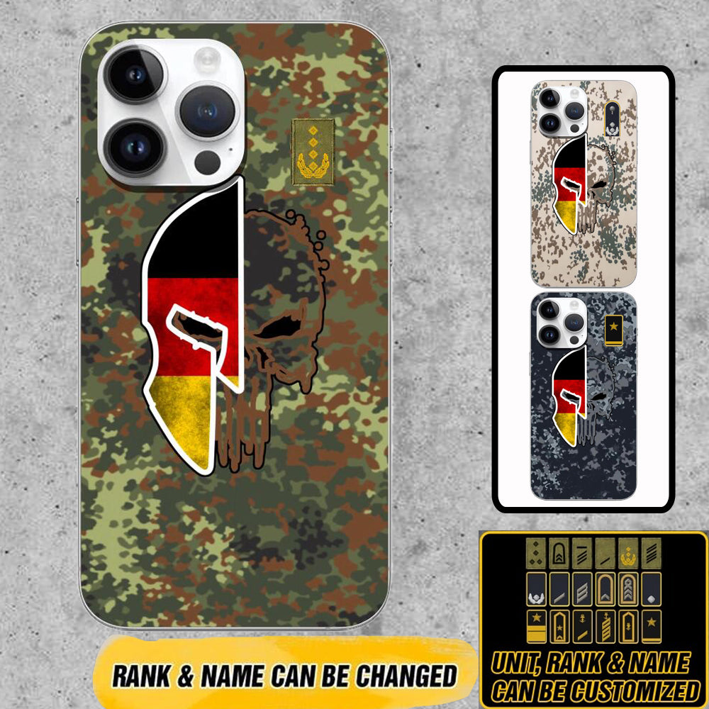 Personalized Germany Soldier/Veterans Phone Case Printed - 2602230005