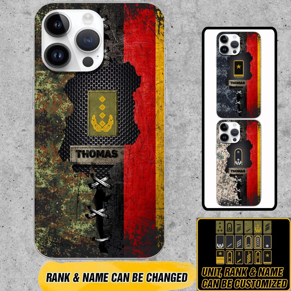 Personalized Germany Soldier/Veterans Phone Case Printed - 2602230007