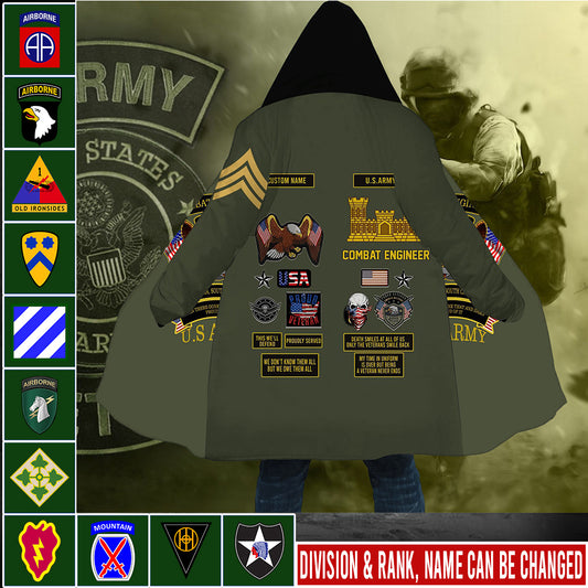 US Military – Army Division All Over Print Cloak