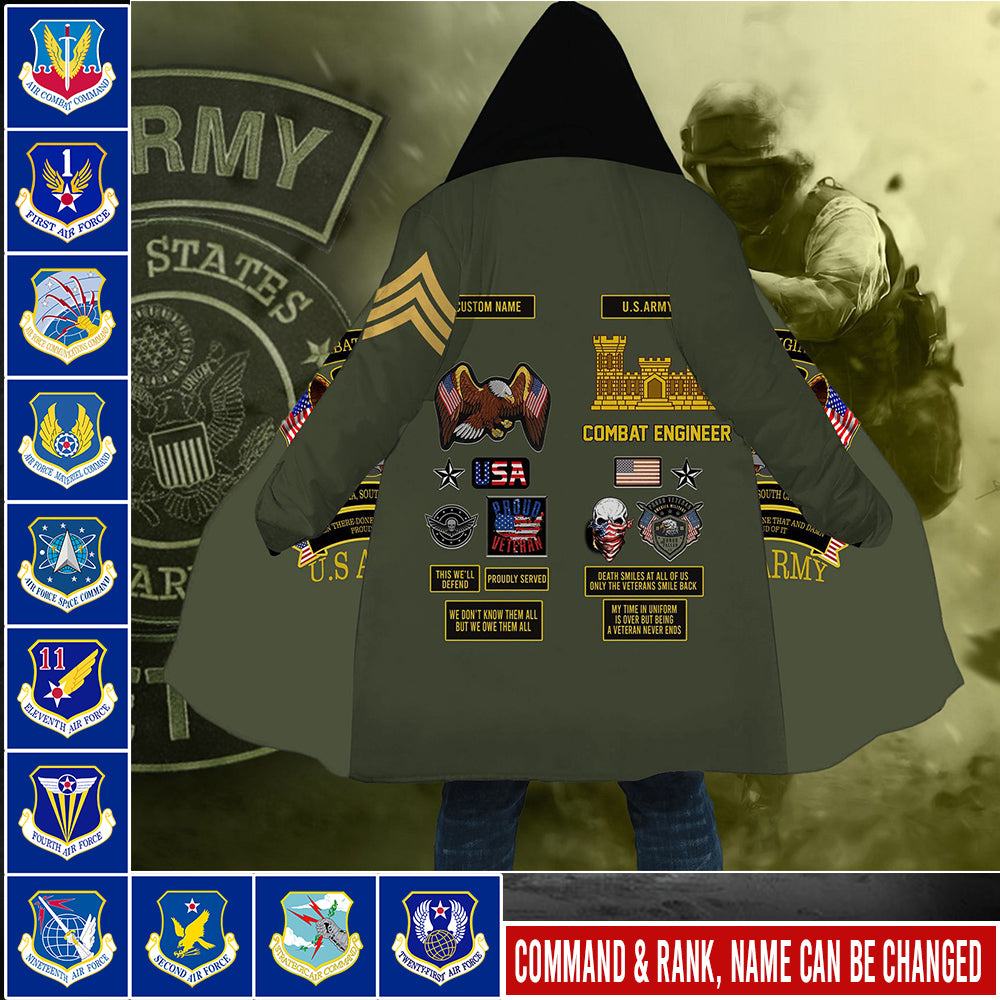 US Military – Air Force Command All Over Print Cloak – Amazing Customize