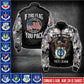 US Military – Air Force Command All Over Print Bomber Jacket