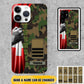 Personalized Swiss Soldier/Veterans Phone Case Printed - 2212220004