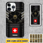 Personalized Swiss Soldier/Veterans Phone Case Printed - 1671667204