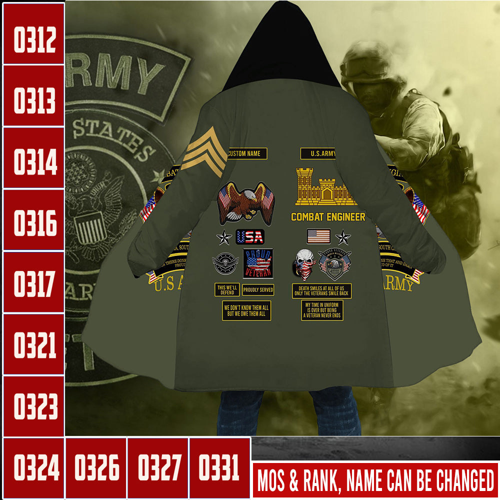 US Military – Marine MOS All Over Print Cloak