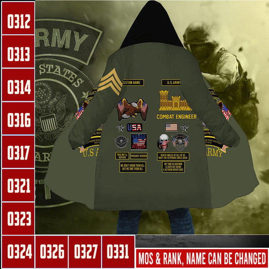 Armée américaine – Cape imprimée Marine MOS