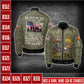 US Military – Marine MOS All Over Print Bomber Jacket