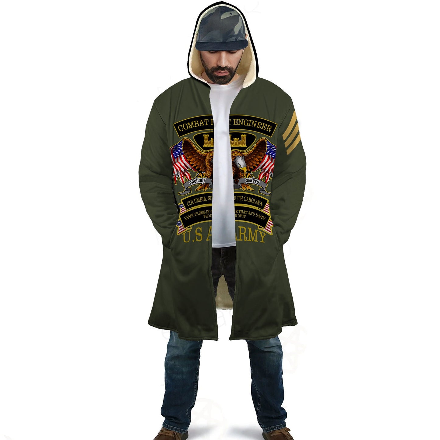 US Military – Marine MOS All Over Print Cloak